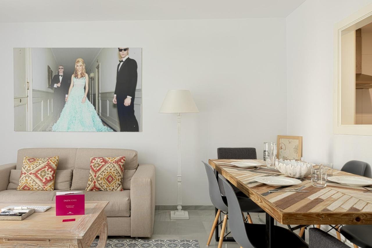 Caleta Homes - Apartamentos Pompidou Málaga Dış mekan fotoğraf