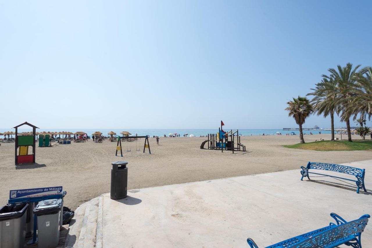 Caleta Homes - Apartamentos Pompidou Málaga Dış mekan fotoğraf